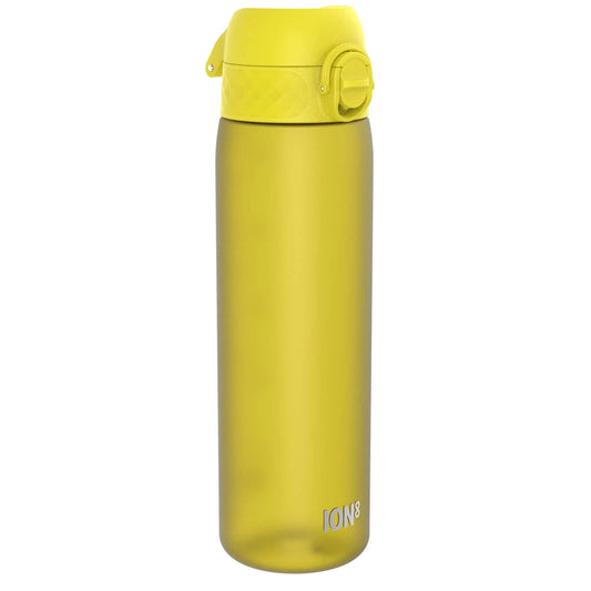 Leak Proof Slim Water Bottle, Recyclon™, Yellow, 500ml (18oz) Ion8