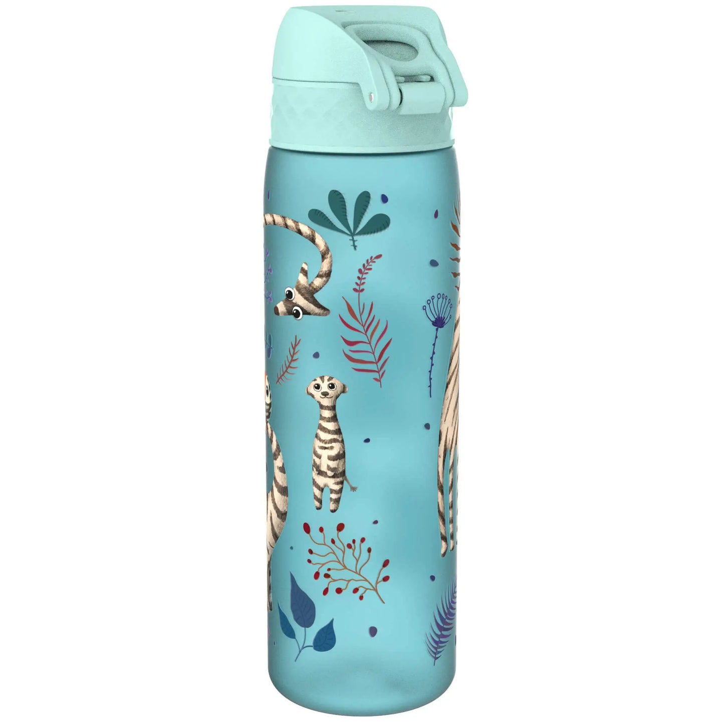 Leak Proof Slim Water Bottle, Recyclon™, Zebra Fans, 500ml (18oz) Ion8