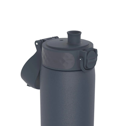 Leak Proof Slim Water Bottle, Stainless Steel, Ash Navy, 600ml (20oz) - ION8