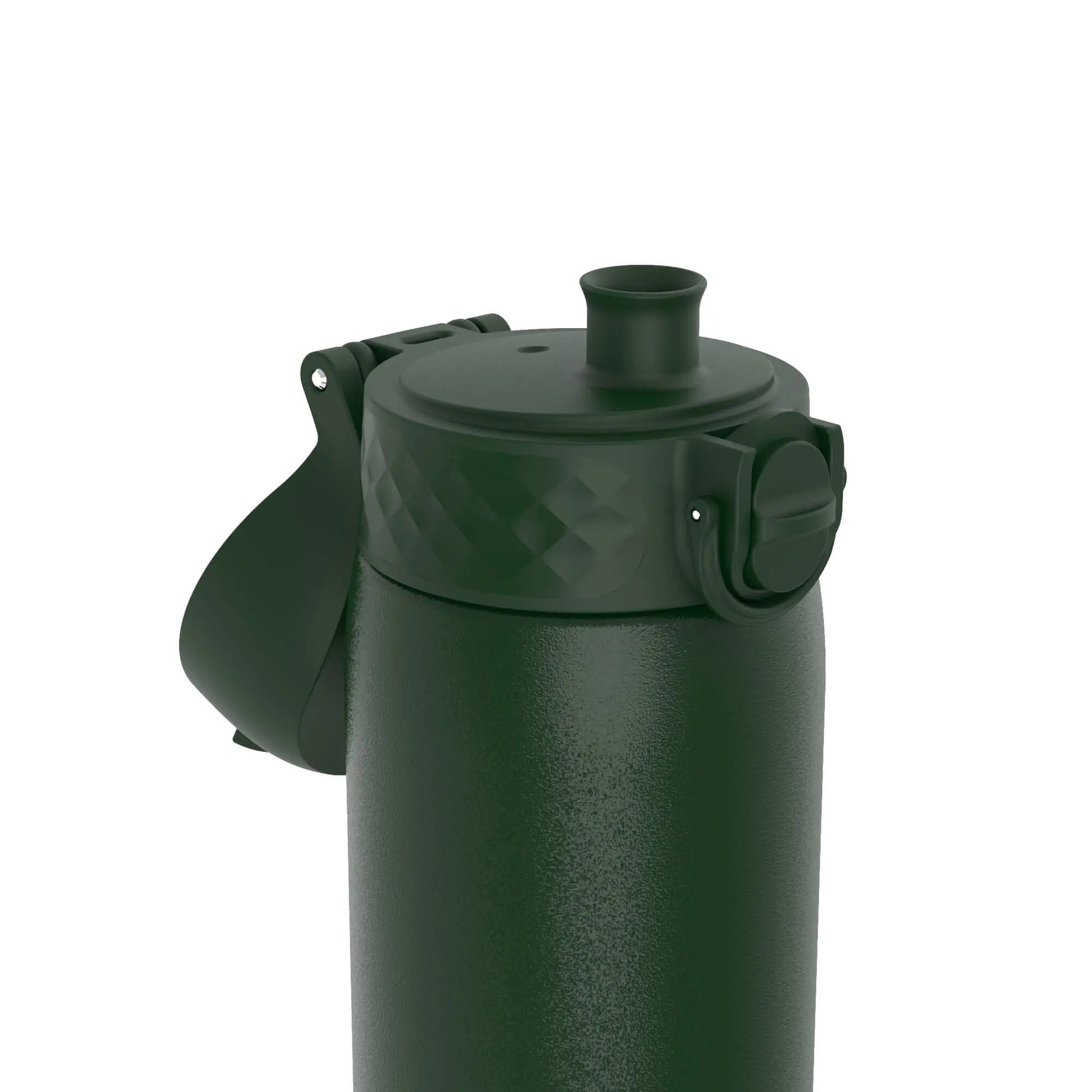 Leak Proof Slim Water Bottle, Stainless Steel, Dark Green, 600ml (20oz) Ion8