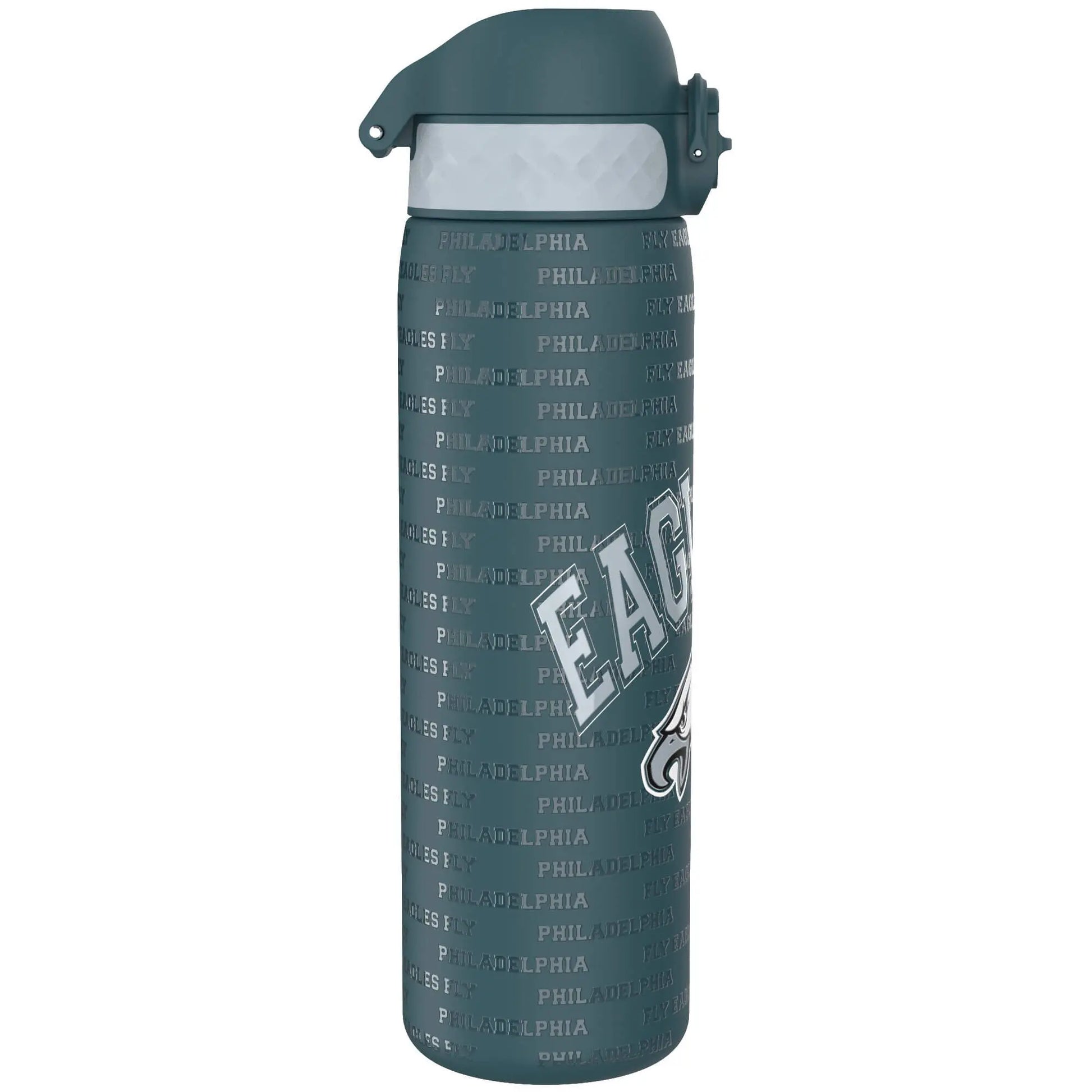 Leak Proof Slim Water Bottle, Stainless Steel, NFL Eagles, 600ml (20oz) Ion8