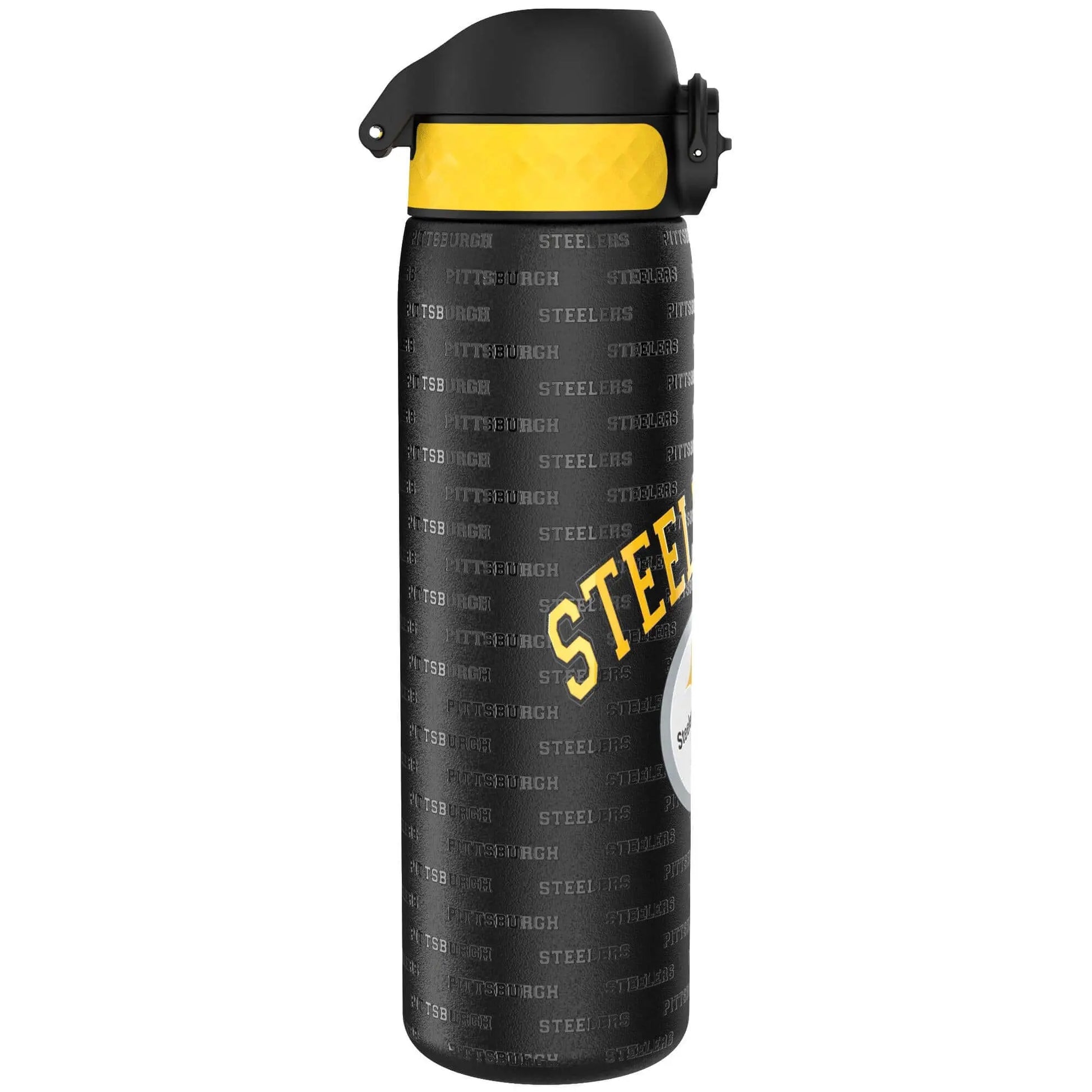 Leak Proof Slim Water Bottle, Stainless Steel, NFL  Steelers, 600ml (20oz) Ion8