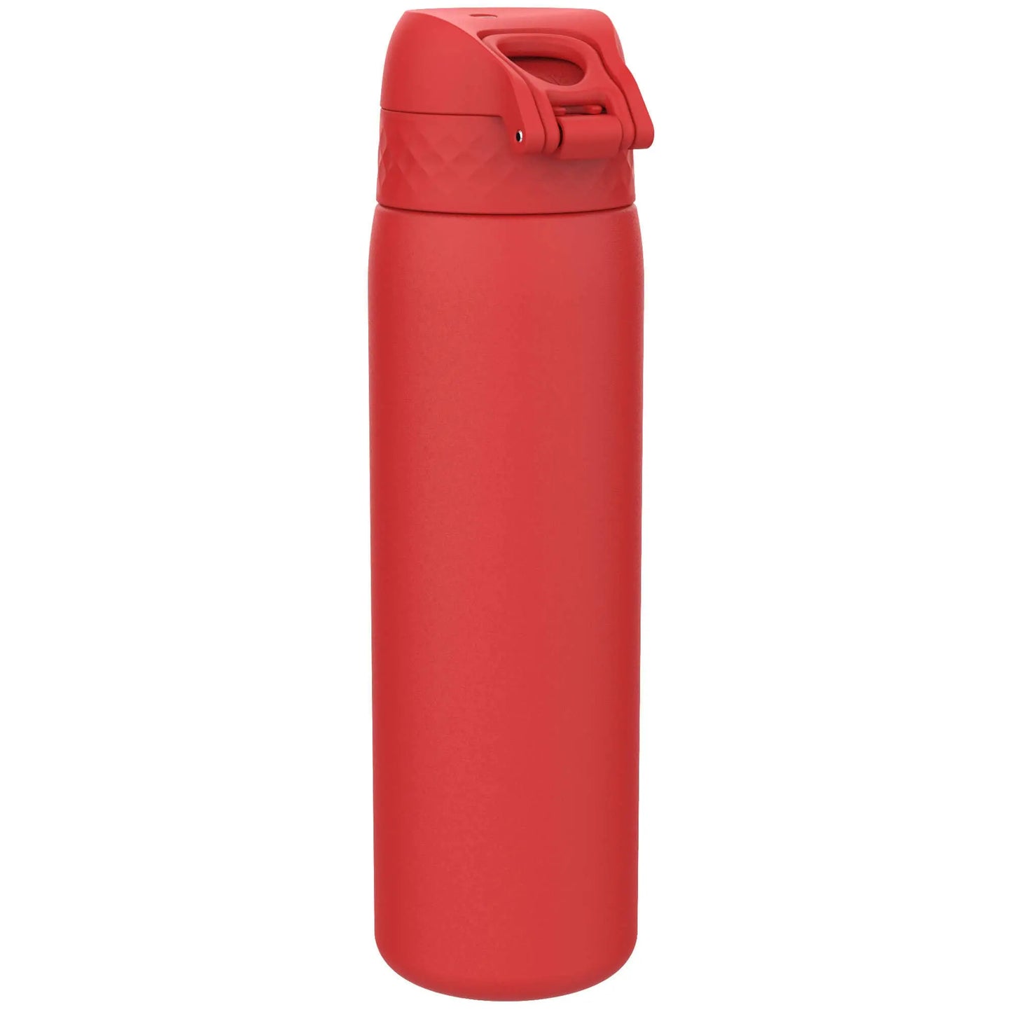 Leak Proof Slim Water Bottle, Stainless Steel, Red, 600ml (20oz) - ION8