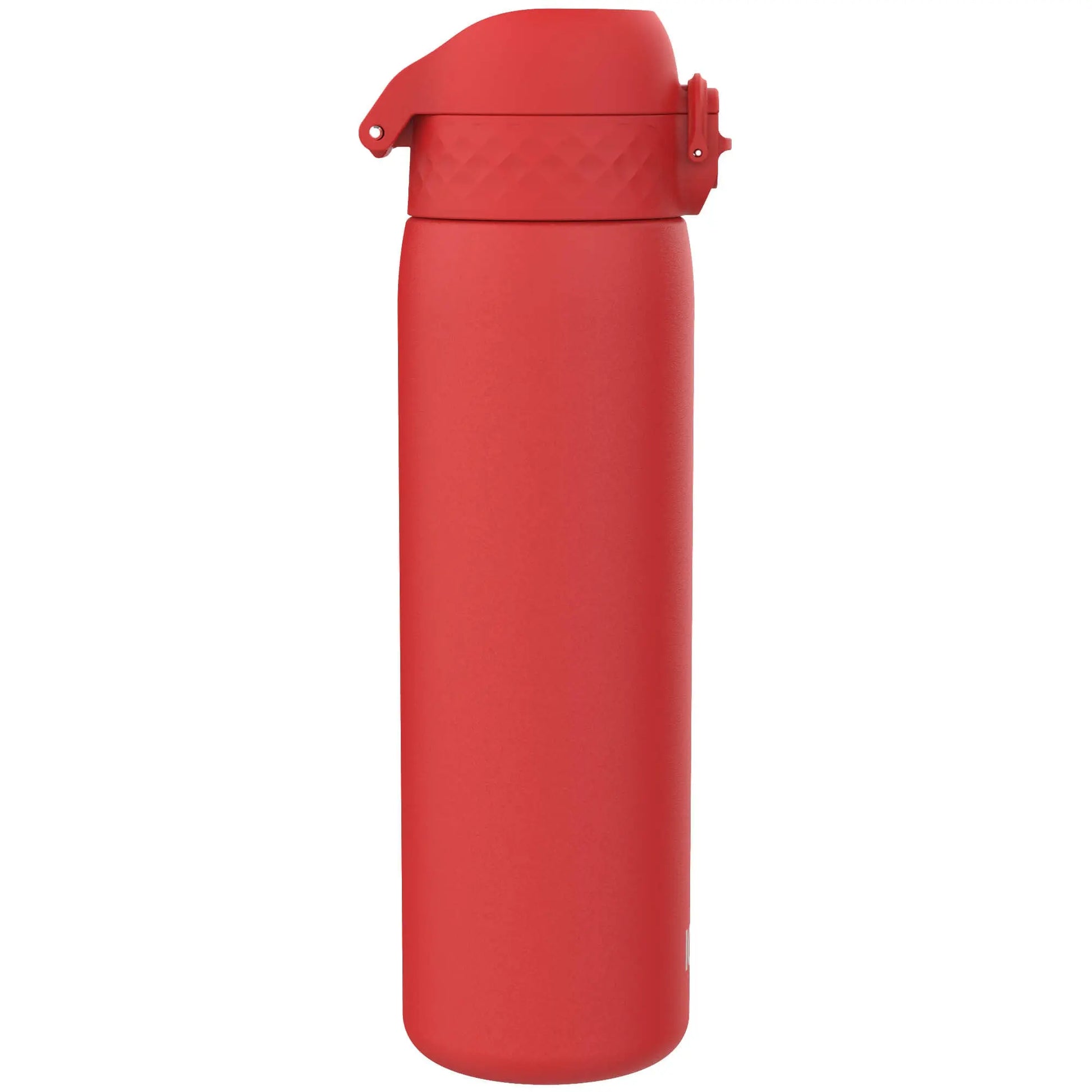 Leak Proof Slim Water Bottle, Stainless Steel, Red, 600ml (20oz) - ION8