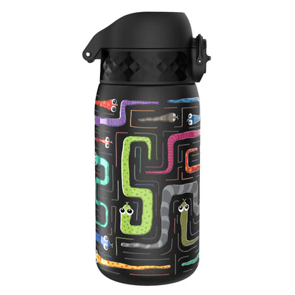 Leak Proof Thermal Steel Water Bottle, Vacuum Insulated, Snakes, 320ml (11oz) Ion8