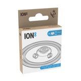 ION8 lid seals packaging showing replacement seals for bottles in various sizes 320ml to 1200ml displayed against a white background The box includes illustrations of the seals