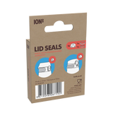 A cardboard package labeled 