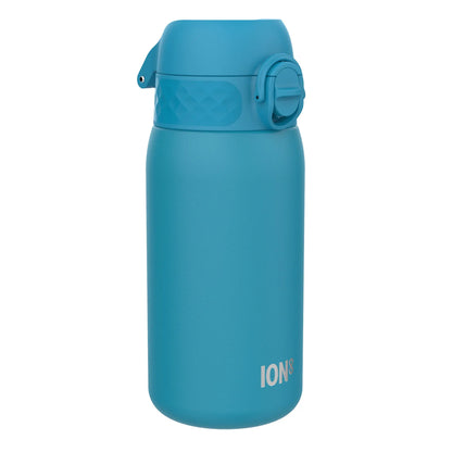 Leak Proof Water Bottle, Stainless Steel, Blue, 400ml (13oz) Ion8