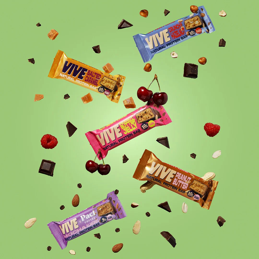 Vive, Natural Protein Bars, x 5