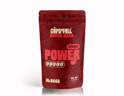Power 10x coffee bags pouch