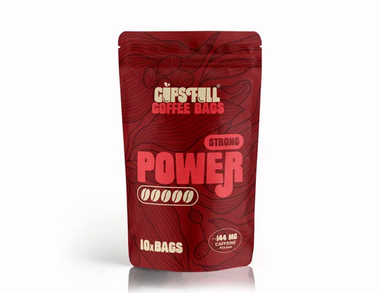 Power 10x coffee bags pouch