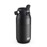 ION8 URBAN Primo Water Bottle, Thermal Insulated Steel, Small 360ml in Black