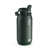 ION8 URBAN Primo Water Bottle, Thermal Insulated Steel, Small 360ml in Dark Green