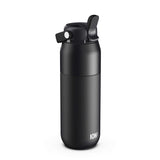 ION8 URBAN Primo Water Bottle, Thermal Insulated Steel, Medium 540ml in Black