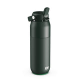 ION8 URBAN Primo Water Bottle, Thermal Insulated Steel, Medium 540ml in Dark Green
