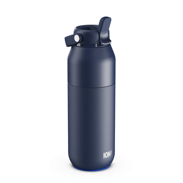 ION8 URBAN Primo Water Bottle, Thermal Insulated Steel, Large 720ml in Arctic Navy