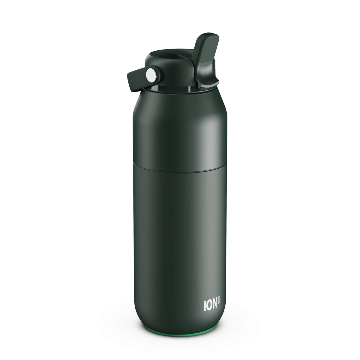 ION8 URBAN Primo Water Bottle, Thermal Insulated Steel, Large 720ml in Dark Green