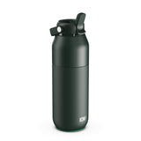ION8 URBAN Primo Water Bottle, Thermal Insulated Steel, Large 720ml in Dark Green