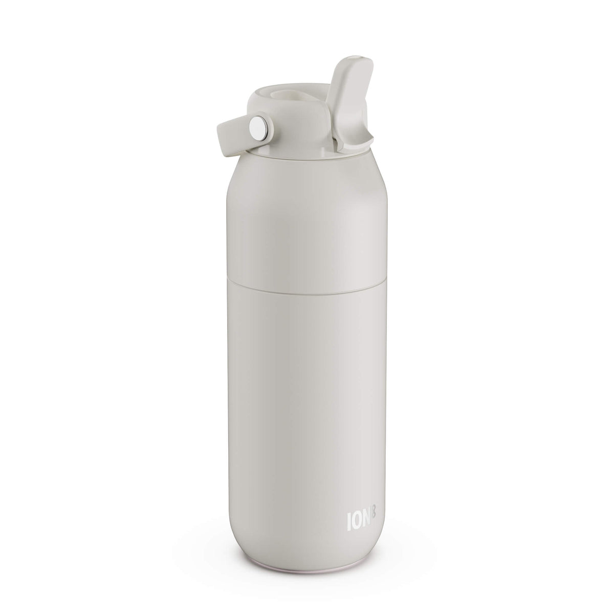 ION8 URBAN Primo Water Bottle, Thermal Insulated Steel, Large 720ml in White