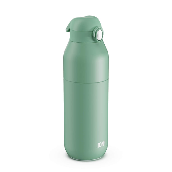 ION8 REVIVE Primo Water Bottle, Thermal Insulated Steel, Plus 910ml in Sage Green