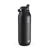 ION8 URBAN Primo Water Bottle, Thermal Insulated Steel, Plus 910ml in Black