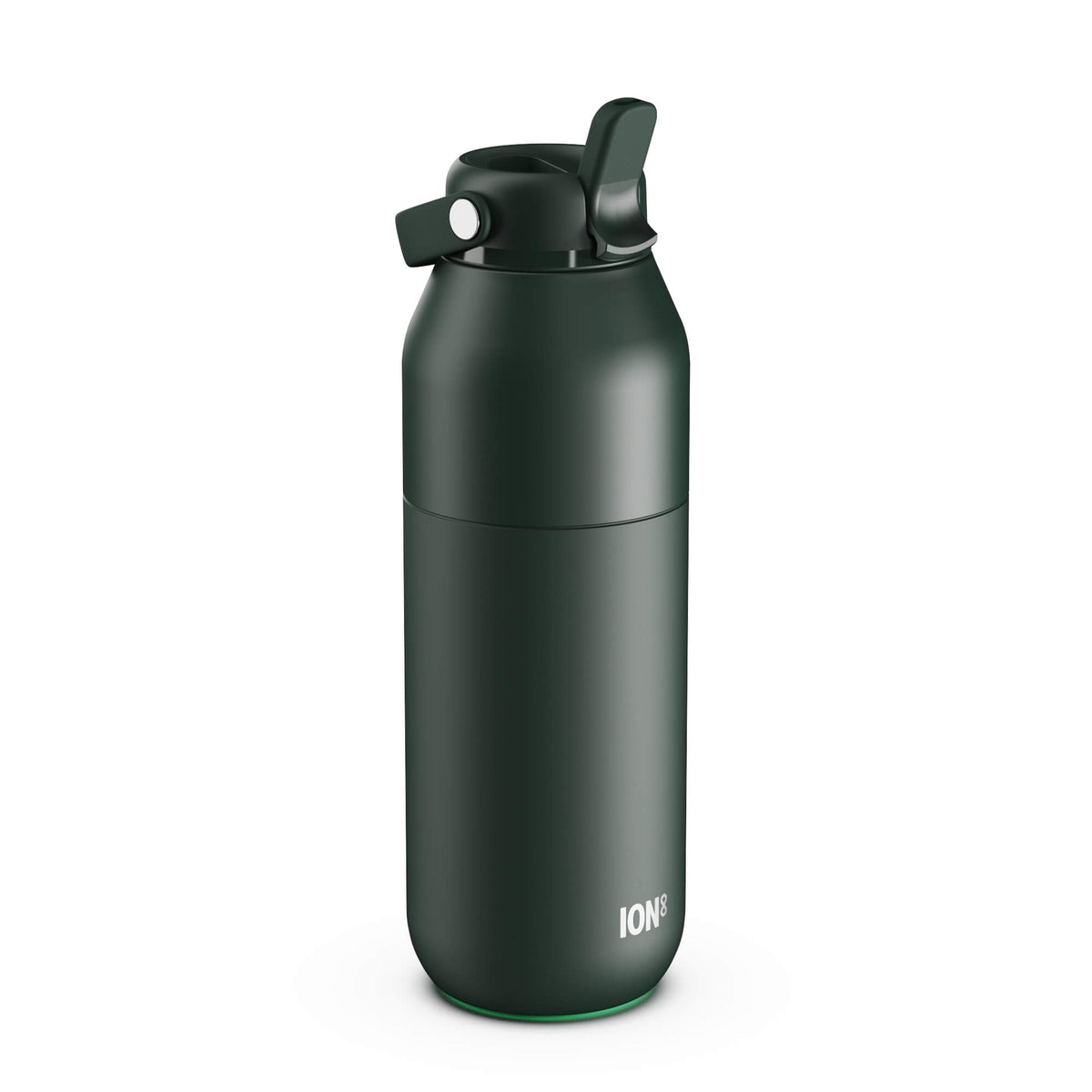 ION8 URBAN Primo Water Bottle, Thermal Insulated Steel, Plus 910ml in Dark Green