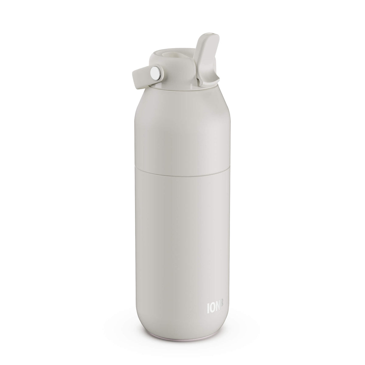 ION8 URBAN Primo Water Bottle, Thermal Insulated Steel, Plus 910ml in White