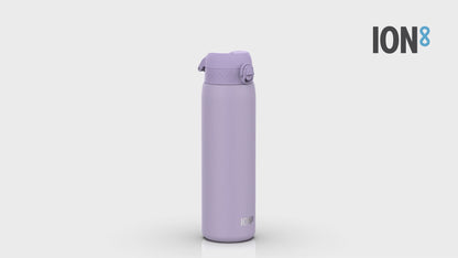 Leak Proof 1 Litre Thermal Water Bottle, Vacuum Insulated, Light Purple, 1L