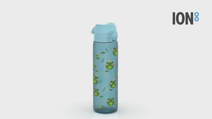 Leak Proof Slim Water Bottle, Recyclon™, Frog Pond, 500ml (18oz)