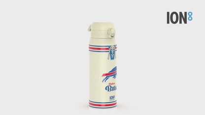NFL x ION8 Insulated Steel Water Bottle, NFL Bills, 750ml (24oz)