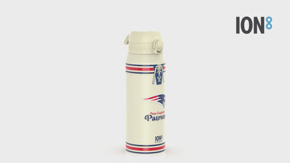 NFL x ION8 Insulated Steel Water Bottle, NFL Patriots, 750ml (24oz)