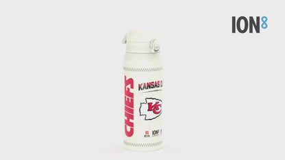 NFL x Ion8 Sports, Insulated Bottle, GameDay Series, Mahomes Chiefs, 750ml (24oz)