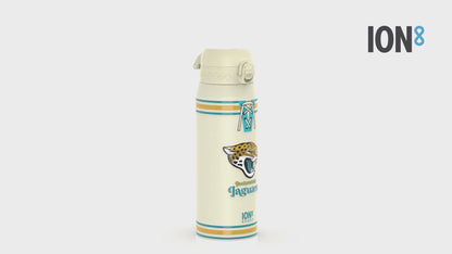 NFL x ION8 Insulated Steel Water Bottle, NFL Jaguars, 750ml (24oz)