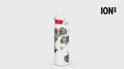 Tom Gates x Ion8 Water Bottle, Stainless Steel, Classic Monsters, 600ml (20oz)