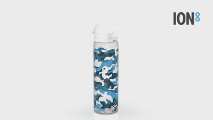 Leak Proof Slim Water Bottle, Recyclon, Camouflage, 500ml (18oz)