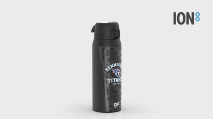 NFL x ION8 Insulated Steel Water Bottle, NFL Titans, 750ml (24oz)
