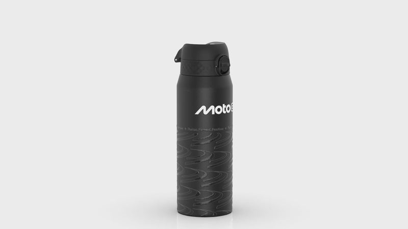 MotoGP x ION8 Insulated Steel Water Bottle, MotoGP Lean, 750ml (24oz)
