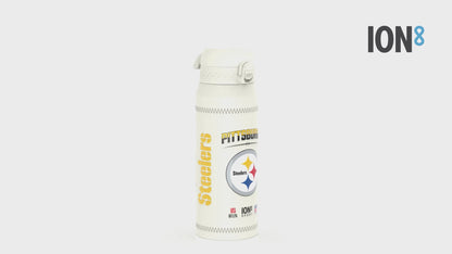 NFL x Ion8 Sports, Insulated Bottle, GameDay Series, Watt Steelers, 750ml (24oz)