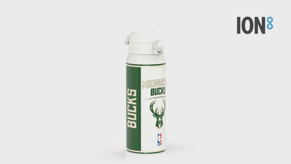 NBA x Ion8 Sports, Insulated Bottle, Milwaukee Bucks, 750ml (24oz)