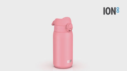 Leak Proof Thermal Steel Water Bottle, Insulated, Rose Bloom, 320ml (11oz)