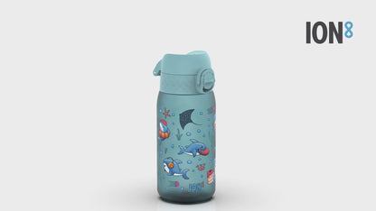 Leak Proof Kids Water Bottle, Recyclon, Sharks, 350ml (12oz)