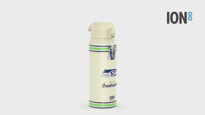NFL x ION8 Insulated Steel Water Bottle, NFL Seahawks, 750ml (24oz)