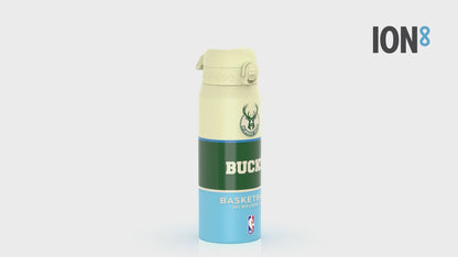 NBA x Ion8 Sports, Insulated Bottle, Milwaukee Bucks, 750ml (24oz)