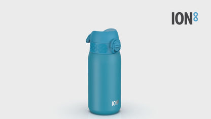 Leak Proof Thermal Steel Water Bottle, Vacuum Insulated, Blue, 320ml (11oz)