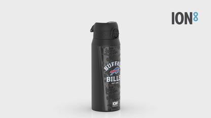NFL x ION8 Insulated Steel Water Bottle, NFL Bills, 750ml (24oz)