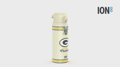 NFL x ION8 Insulated Steel Water Bottle, NFL Packers, 750ml (24oz)
