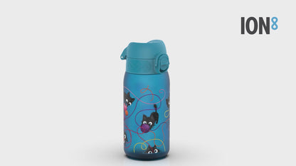 Leak Proof Kids Water Bottle, Recyclon, Cats, 350ml (12oz)