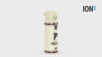 NFL x ION8 Insulated Steel Water Bottle, NFL Falcons, 750ml (24oz)