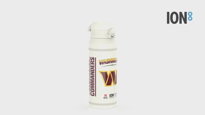 NFL x Ion8 Sports, Insulated Bottle, GameDay Series, Daniels Commanders, 750ml (24oz)