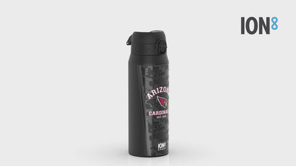 NFL x ION8 Insulated Steel Water Bottle, NFL Cardinals, 750ml (24oz)
